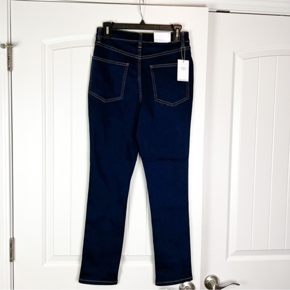 We Wore What Womens Dark Blue Button Fly Stretch Danielle Jeans womens - Picture 13 of 13